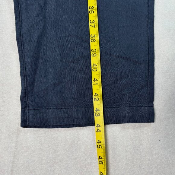 Flint and Tinder 365 Mens 42x32 Navy Blue Pants Casual Chinos Straight Leg - Picture 5 of 16